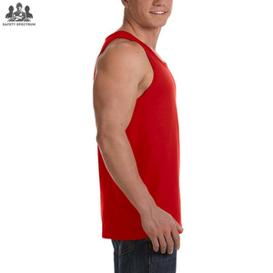 Camiseta Deportiva de Punto Transpirable para Hombre |   Ropa Deportiva sin Mangas para Gimnasio y Entrenamiento |   Suministro al por Mayor OEM, Características de Secado Rápido y Ecológicas - Product Image 3