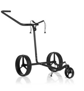 รถเข็นกอล์ฟไฟฟ้า 3 ล้อ รุ่นใหม่ Jucad Carbon-Shadow พร้อมแบตเตอรี่ลิเธียม 4 ล้อ - Product Image 1