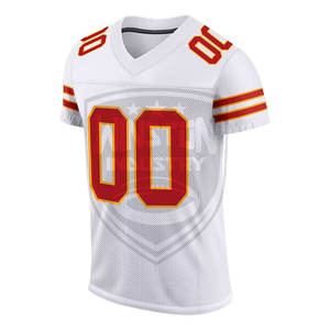 Maillots de football américain imprimés personnalisés vêtements de sport personnalisés maillots de football américain personnalisés - Product Image 6