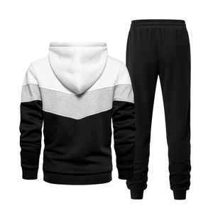 Chándal popular de dos piezas de gimnasio de alta calidad con logotipo personalizado, chándal de entrenamiento para correr, chándal para hombre OEM - Product Image 3