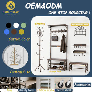 Garaje interior personalizado de gran capacidad móvil multifuncional Metal madera caña de pescar estante de almacenamiento herramienta de pesca Carro de almacenamiento - Product Image 4