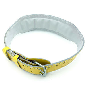 Cinturón de Ejercicio de Gimnasio Resistente de la Mejor Calidad, Hecho a Medida de Cuero Vacuno, Nuevo Estilo con Características de Seguridad en la Espalda, Cinturón de Cuero para Levantamiento de Pesas - Product Image 6