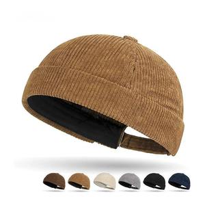 Gorro bordado de pescado de calidad superior para hombre y mujer, gorro con puños enrollados, gorros de calavera con tecnología 3D, estilo informal para uso en la playa - Product Image 5
