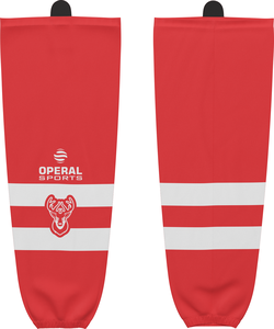 Calcetines de Hockey sobre Hielo Unisex de Poliéster, Conjunto Profesional Personalizado con Impresión del Nombre del Equipo OEM, Ropa Deportiva para Adultos, Técnica de Sublimación - Product Image 1