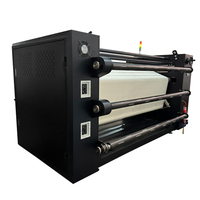 Calandre textile à rouleaux pour tissus, presse à chaud 420 mm, calandre à tambour à huile pour sublimation 1,80 m