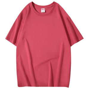 Camiseta personalizada con logotipo de algodón orgánico al por mayor, camiseta de gran tamaño con hombros caídos, camiseta en blanco para hombre - Product Image 3