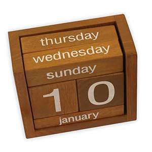 Support de calendrier de bureau en bois classique |   Qualité artisanale durable |   Commandes en gros - Product Image 2