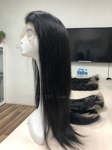 Paquetes de cabello Remy de Vietnam liso natural de 20 pulgadas súper doble dibujado del fabricante BIGG para tejidos y pelucas de cabello humano - Product Image 4