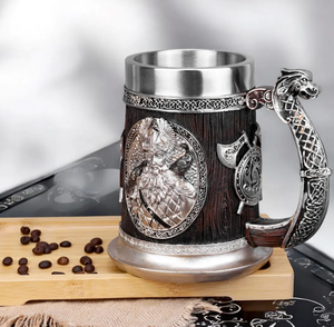 Viking Drinking <b>Mugs</b>, Anniversary Gift, Husband Gifts, Couples Gift, Christmas Gifts - Product Image 2