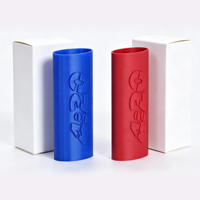 Étui de protection ovale manuel 3D en PLA écologique et non toxique, style 420, motif floral vintage estampé, pour briquet BIC J6, motif arbre