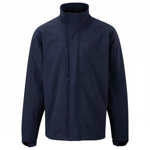 Chaqueta de Hombre con Cuello Alto, Cierre Completo, Cortavientos, Chaqueta Softshell de Alta Calidad, Precio Personalizable, Opciones Personalizadas, 2026 - Product Image 3