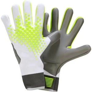 <b>Kids</b> & Adult Unisex Outdoor <b>Football</b> Goalkeeper <b>Gloves</b> Thickened Latex Anti-Slip Protection Adjustable Wrist Strap Pull Closure - Product Image 2