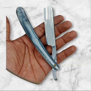 Maquinilla de afeitar para peluquería con cuchillas afiladas de acero inoxidable herramienta de aseo de precisión profesional - Product Image 4