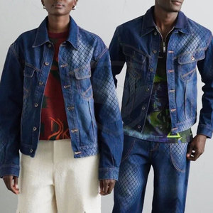 Latest Style New Arrival Customized Color Unisex Jeans <b>Jacket</b> Cotton Polyester Wholesale Unisex Jeans <b>Jacket</b> - Product Image 2