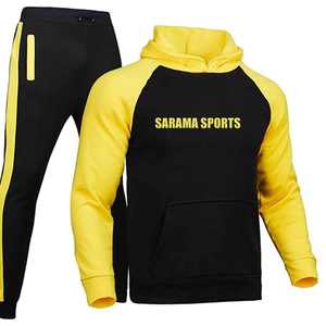 Vêtements d'entraînement de course à pied, survêtement de sport décontracté d'hiver pour hommes, survêtement d'entraînement en polaire athlétique à prix raisonnable - Product Image 1