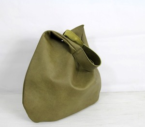 Sac Hobo à Bandoulière en Cuir Vert, Grand Fourre-Tout Surdimensionné de Chaque Jour, Fermeture à Glissière et Logo Personnalisé, LHB-0092 - Product Image 5