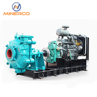 Pompe à eau industrielle électrique en acier inoxydable Minerco MH, débit de 10 à 500 L/min, pour l'industrie minière, déshydratation d'urgence