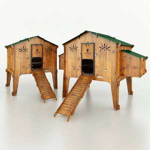 Hecho en Italia, laminado HPL de alta calidad, resistente al exterior, gallinero criado en casa - Product Image 4