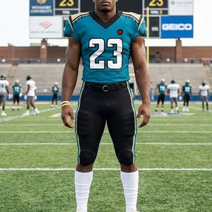 Uniforme de football américain haute performance, design athlétique respirant pour les entraînements et les matchs d'équipe - Product Image 2