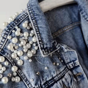 Fabricant pakistanais vestes en jean pour femmes meilleur matériel OEM Service vestes en jean pour femmes - Product Image 5