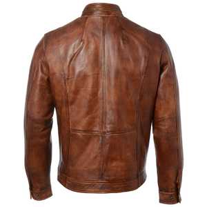 Chaqueta de moto para hombre de calidad superior, ropa de moda de cuero a granel personalizada, el mejor Material con capucha, estilo de tendencia más vendido - Product Image 2