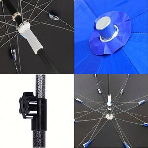 Sombrilla Personalizada con Publicidad Impresa al por Mayor, Sombrilla de Patio Impermeable con Protección UV y Logotipo, Parasol de Playa - Product Image 5