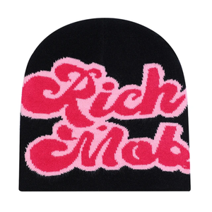 Bonnet d'hiver unisexe en jacquard avec logo personnalisé fait à la main avec impression sur tout le pourtour, tissu acrylique de voyage chaud, image de style commun - Product Image 2