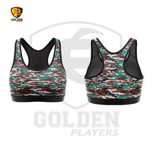 Venta al por mayor de marca personalizada de las mujeres Fitness Sports Bra XL Tamaño Fabricante superior Precio de fábrica Bajo costo Yoga Diseño personalizado - Product Image 3
