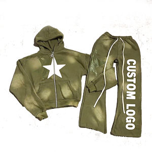 Conjunto Deportivo de Cristal Brillante con Pedrería, Ropa Deportiva Urbana, Fábrica de Marca Privada - Product Image 5