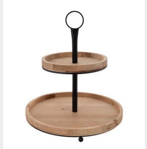 Base para Pastel de Metal de Aluminio con Recubrimiento Negro Estilo Vintage, Elegante para Bodas, Decoración de Mesa, Uso para Servir - Product Image 3