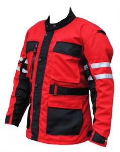 Nouvelle veste de moto enduite, équipement de protection de motocross, Cordura de haute qualité, col montant, logo frontal, respirante - Product Image 6