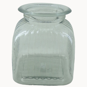 Round Clear Glass Jar Metal Votive <b>Candle</b> Jars Kitchen Accessories Votive Jar Tin Home Decorative <b>Bulk</b> Hand Made - Product Image 4