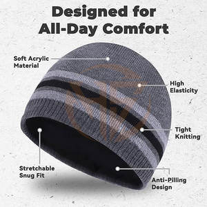 Bonnets confortables de haute qualité, best-sellers, design personnalisé, bonnets légers à bas prix - Product Image 5