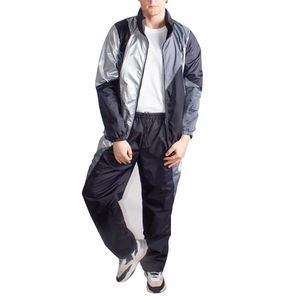 Hot New Customized Casual Winter Training Windbreaker <b>Jacket</b> Pant Set Cotton Tracksuit Split Colors 2-Piece <b>Fleece</b> <b>Lining</b> - Product Image 1