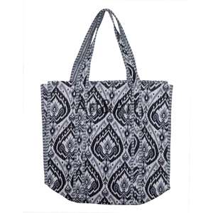 Sac fourre-tout à bandoulière pour femme en tissu de coton de style vintage, grande capacité, bohème, pour l'été et l'hiver, shopping, voyage - Femme - Product Image 2
