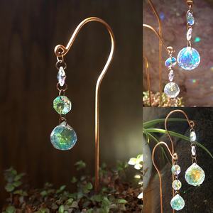 ต้นไม้ตกแต่ง EVA Sun Catcher สำหรับตกแต่งบอนไซ พร้อมเสาค้ำและอุปกรณ์เสริมสำหรับต้นไม้ ของขวัญตกแต่งต้นไม้ในร่ม - Product Image 2