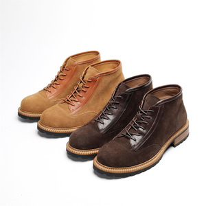 รองเท้าบูทหุ้มข้อหนังเคลือบเงาสุดชิค พร้อมส้นรองรับแรงกระแทกและหัวเข็มขัดสุดเก๋สำหรับการออกนอกบ้านในวันหยุดสุดสัปดาห์ - Product Image 6