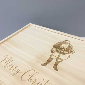 Santa Christmas Keepsake <b>Box</b> for Holiday <b>Storage</b> - Product Image 2