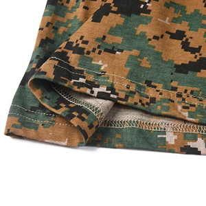 เสื้อยืดลายพรางผ้าฝ้ายสำหรับผู้ชาย, เสื้อยืดยุทธวิธีกำหนดเองได้100% แขนสั้นใส่สบายฤดูร้อน - Product Image 4