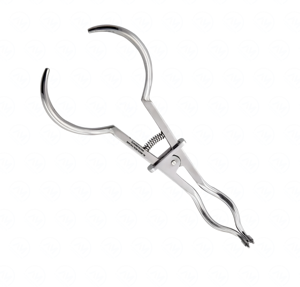 Pinzas de abrazadera de presa de goma Presa de goma dental Herramientas restaurativas de acero inoxidable Instrumentos quirúrgicos dentales - Product Image 3