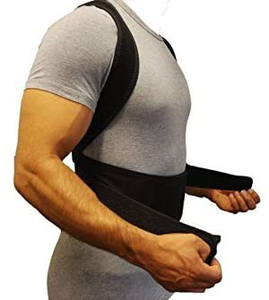 <b>Back</b> <b>Support</b> <b>Belt</b> Unisex-Protect <b>Back</b> for Old Young-Improve Posture Relieve <b>Pain</b> Breathable Lightweight-Adjustable Black Custom - Product Image 5