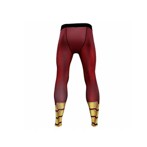 Pantalones de compresión al por mayor para BJJ, de algodón y fibra de bambú, con cintura elástica, transpirables, de secado rápido, para lucha MMA, para hombre, con estampado personalizado - Product Image 2