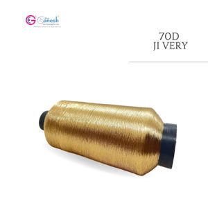 Fil à broder en polyester 70D à haute ténacité, fil très JI Lurex, type fil métallique ST & MS - Product Image 2