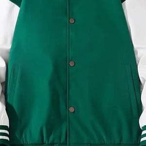 Chaqueta Universitaria de Lona para Hombre de Alta Calidad con Cuello Alto, Impermeable, Cortavientos y Transpirable, con Opciones de Logotipo y Diseño Personalizados - Product Image 5