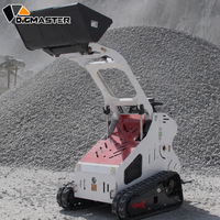 Mini Skid Steer Loader Briggs & Stratton XR2100 Mesin Berbahan Bakar Bensin dengan Bucket Standar untuk Pekerjaan di Kebun dan Halaman Belakang Rumah