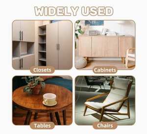 Varillas de madera de abedul natural de primera calidad, varillas de madera redondas de acabado liso para carpintería de muebles y proyectos de manualidades DIY - Product Image 4