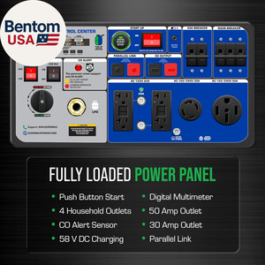 Generador Inverter Digital Portátil de Combustible Dual de 11,000 Vatios Xp11000Ih Nuevo al por Mayor (Gasolina y Propano) - Product Image 3