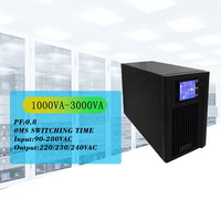 UPS en Línea de 1kVA 900W, 220Vac, Onda Sinusoidal Pura, Doble Conversión, Transferencia de 0ms, Control DSP para Servidores, Equipos de Red y Uso en Oficinas