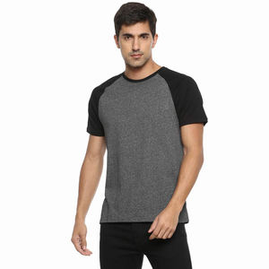 Camisetas raglán de media manga, tela de algodón, diseño personalizado, camisetas transpirables de secado rápido para exteriores para adultos - Product Image 1