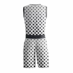 Uniforme de Baloncesto Personalizado de Alta Calidad, Nuevo Diseño, Uniforme de Baloncesto Sublimado, Ropa Deportiva para Adultos - Product Image 3